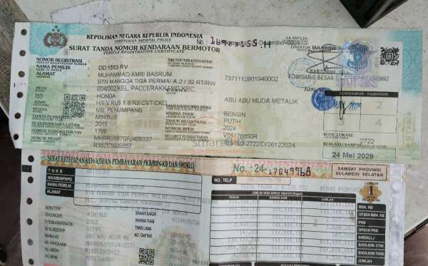 HONDA  HRV  RU5 1.8 RS