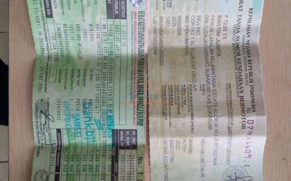 WULING CORTEZ 1.5 LUX