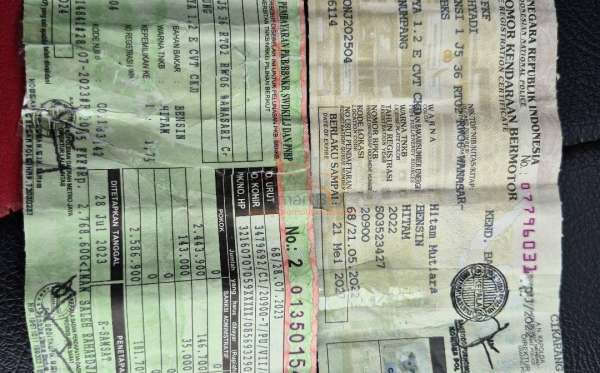 HONDA BRIO SATYA DD1 1.2 E