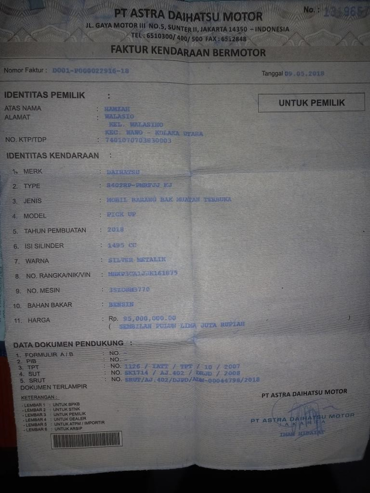 DAIHATSU  GRAN MAX  PICK-UP