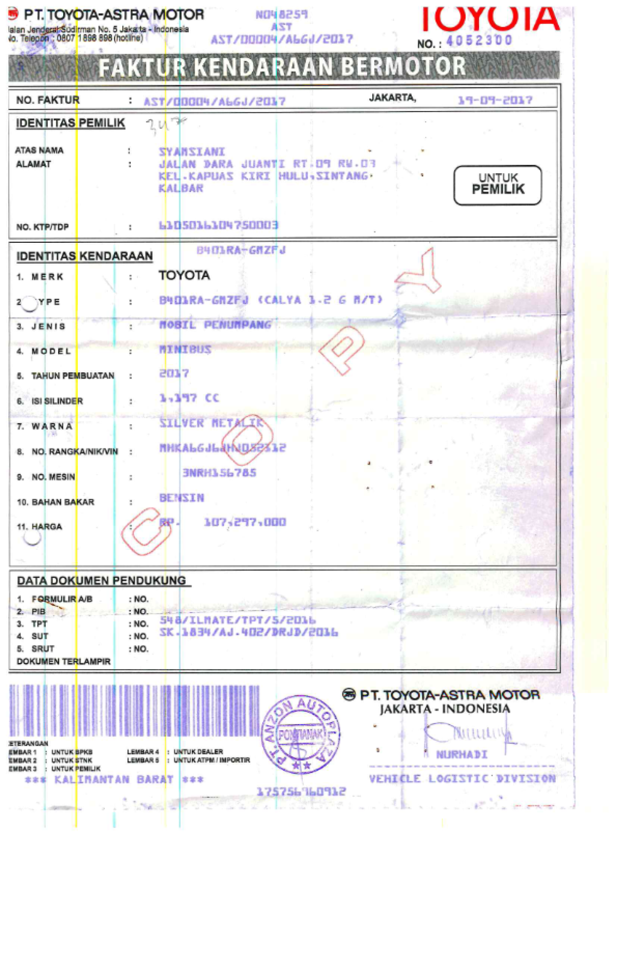 TOYOTA CALYA 1.2 G M/T