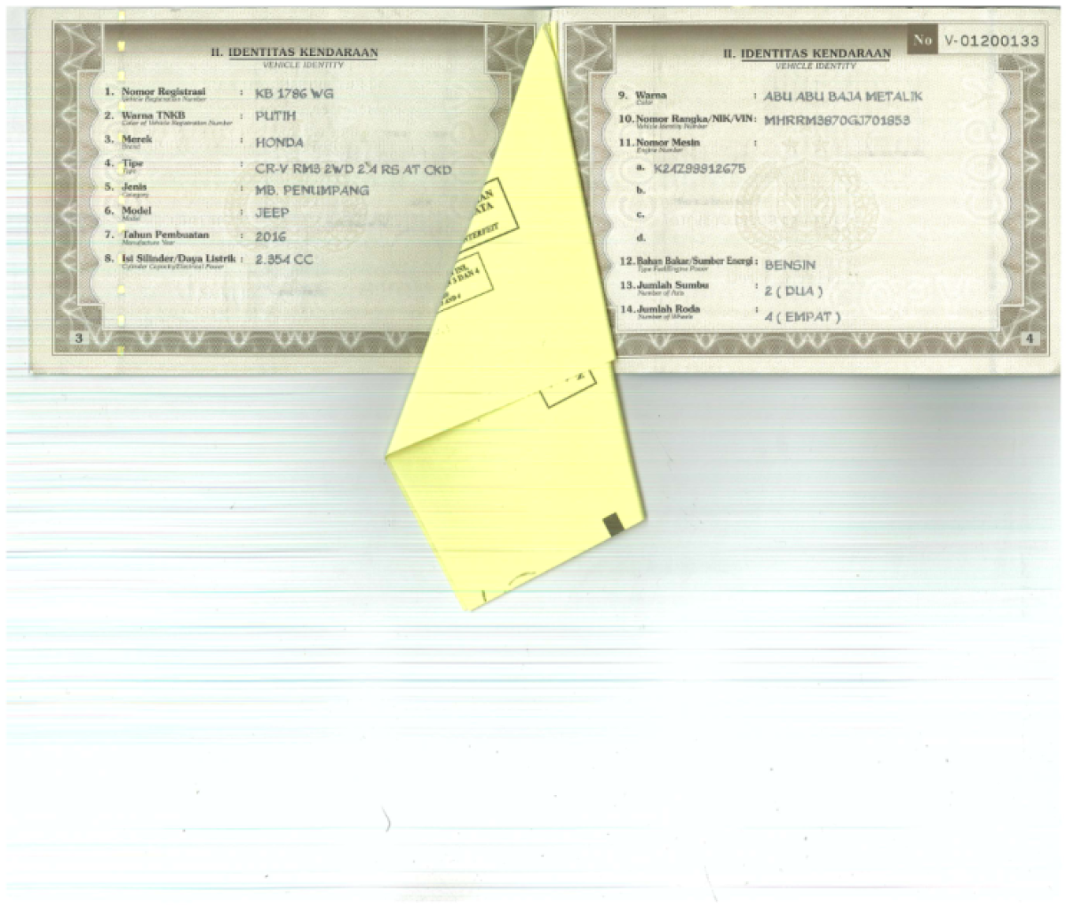 HONDA CR-V RM3 2WD 2.4 RSAT CKD