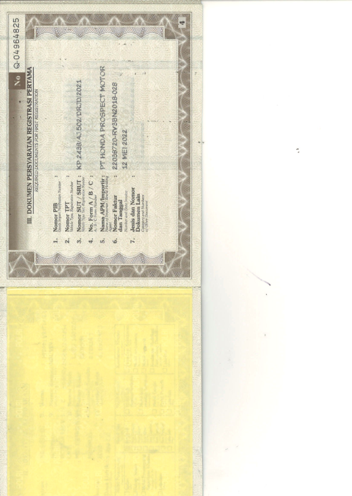 HONDA HRV 1.5L E CVT