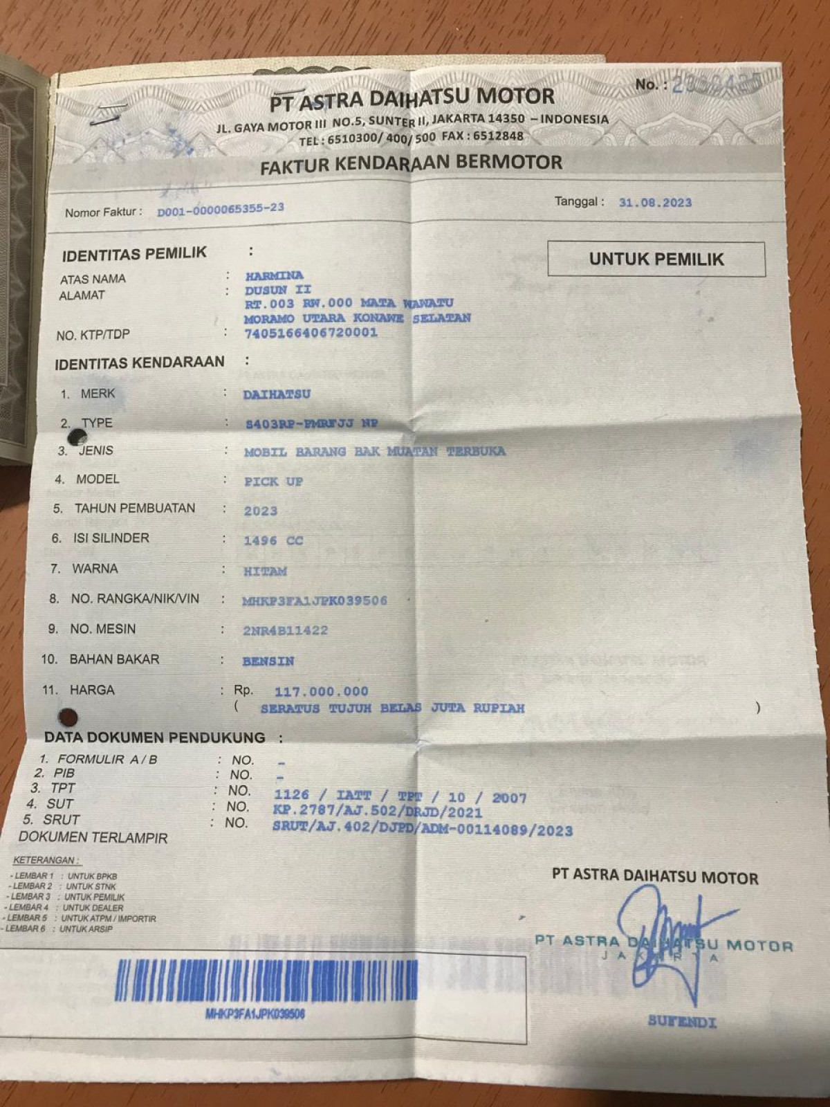 DAIHATSU GRAN MAX  PICK-UP