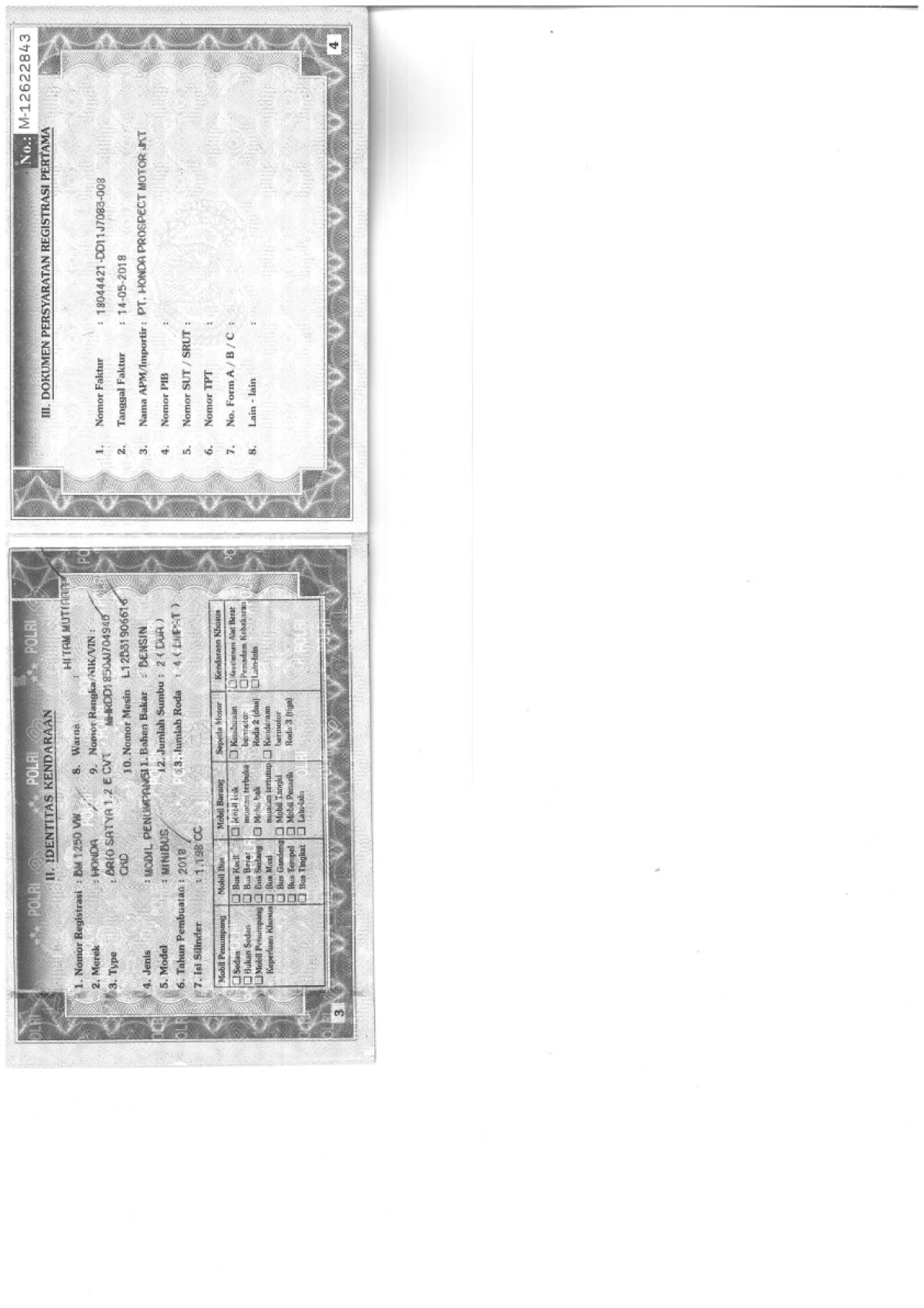 HONDA BRIO SATYA 1.2 E