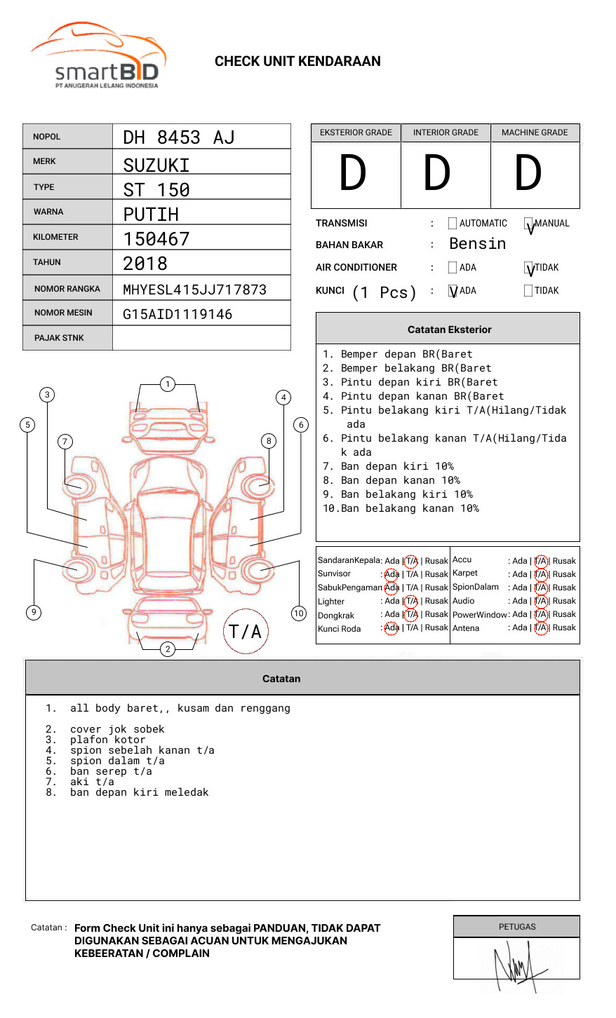 SUZUKI ST 150 PICK UP