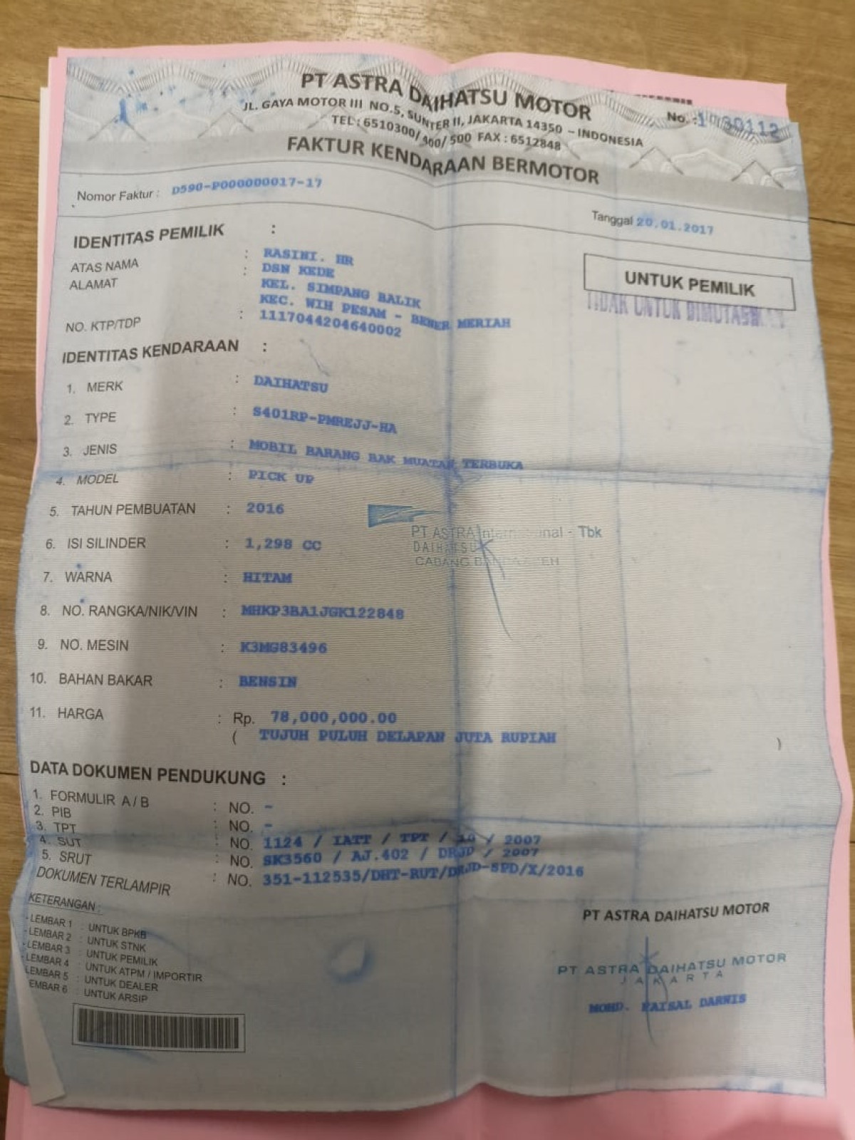 DAIHATSU GRAN MAX  PICK-UP