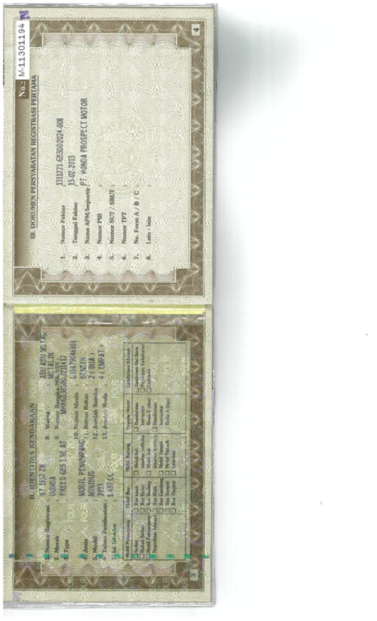 HONDA FREED GB3 1.5 E