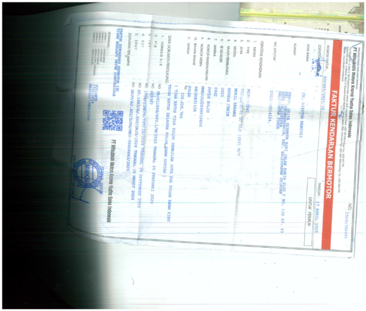 MITSUBISHI  TRITON DC GLS 4X4