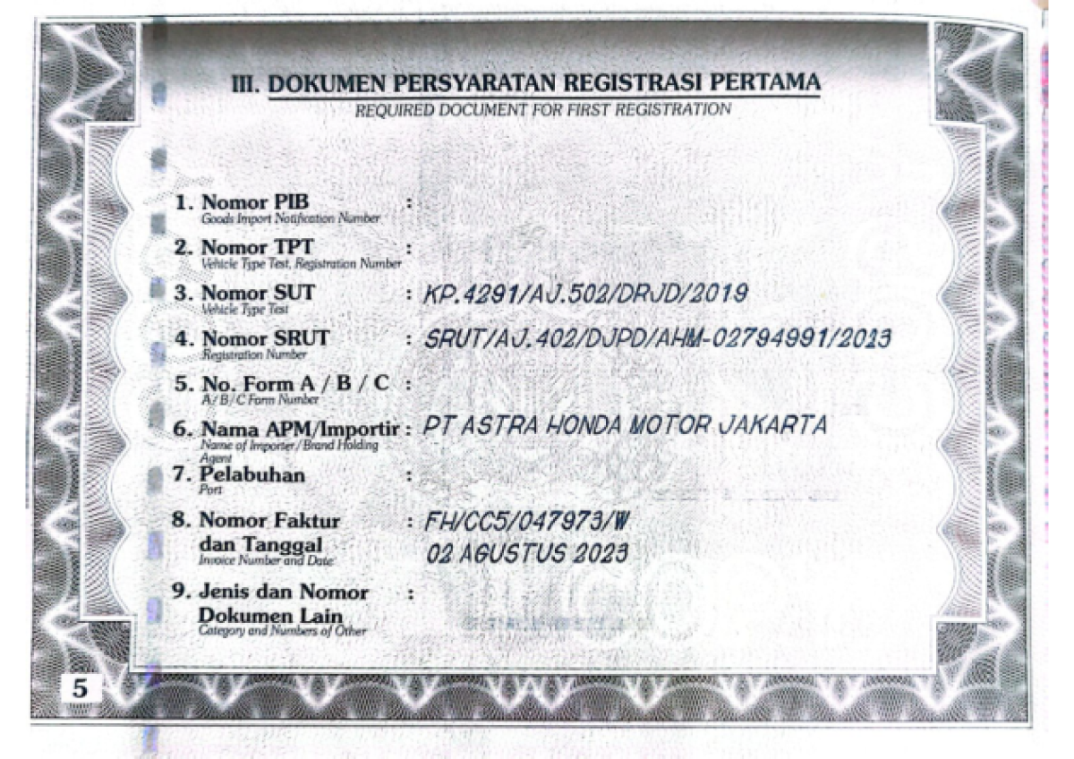 HONDA BEAT CBS FI CW