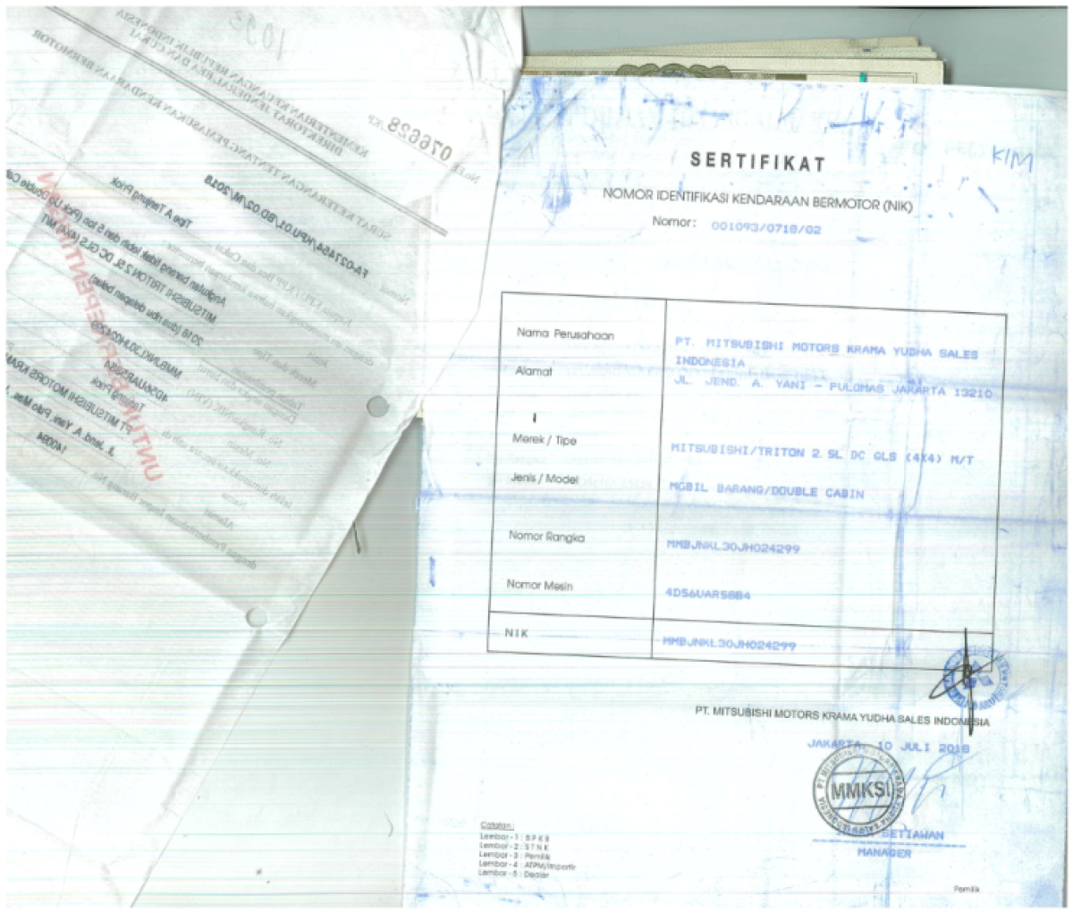 MITSUBISHI DC GLS 4X4