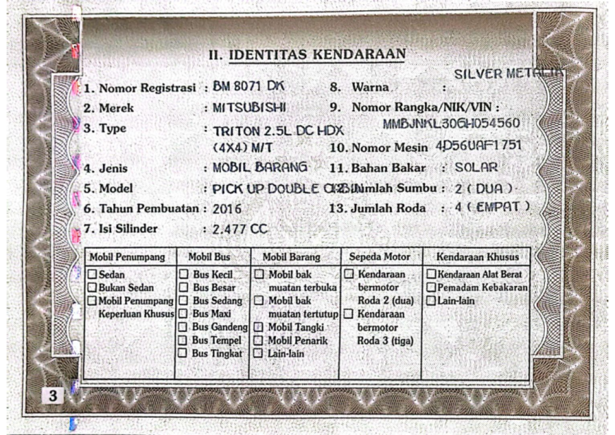 MITSUBISHI DC HDX 4X4
