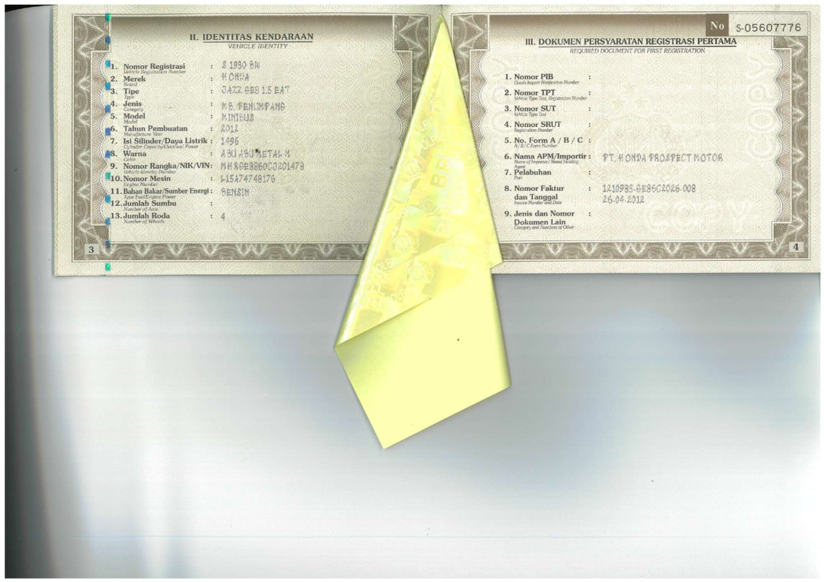 HONDA JAZZ GE8 1.5 E