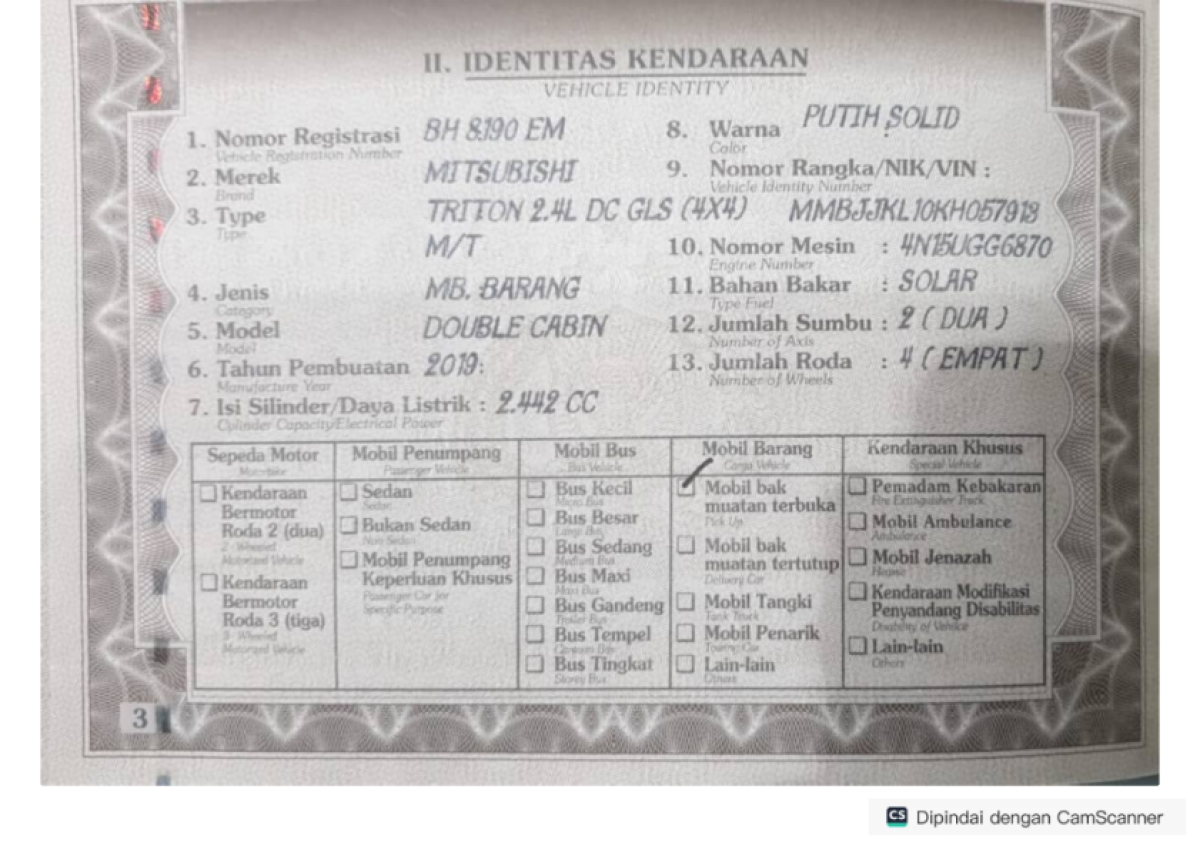 MITSUBISHI  TRITON DC GLS 4X4
