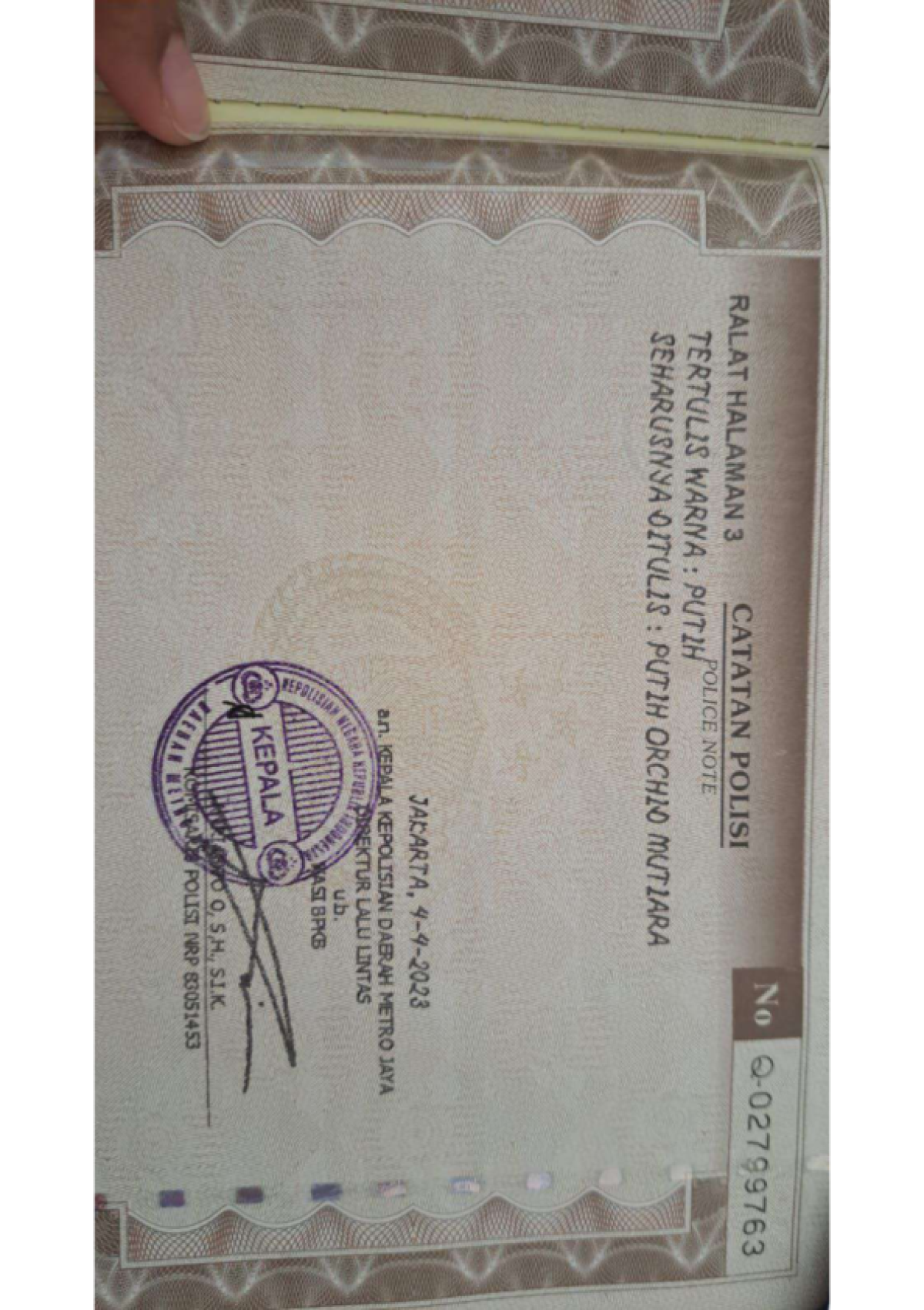 HONDA CR-V RM3 2WD 2.4