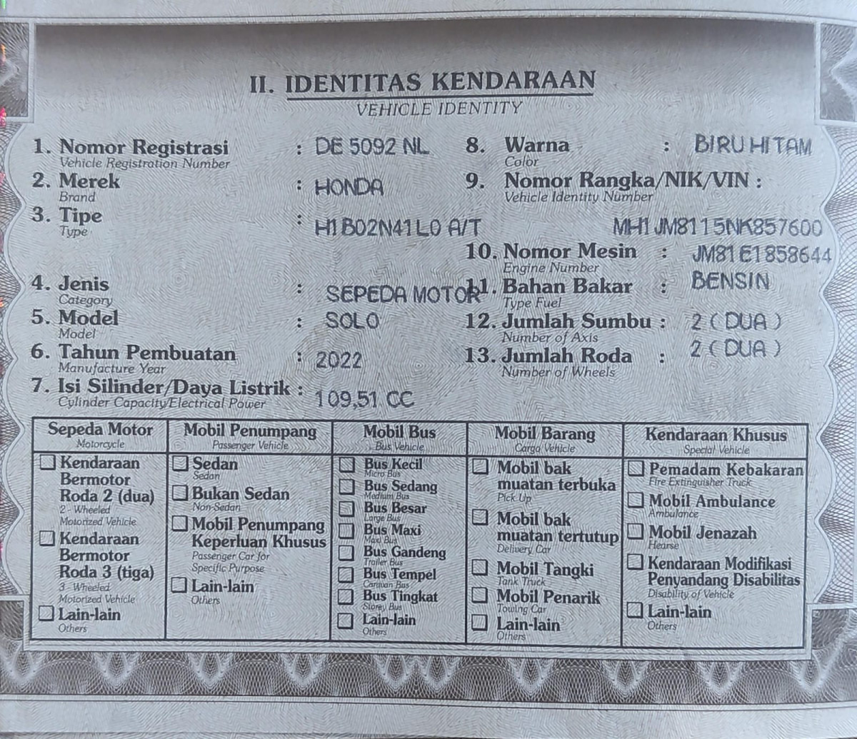 HONDA BEAT CBS CW FI SPORTY