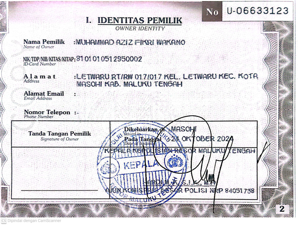 HONDA SCOOPY PRESTIGE