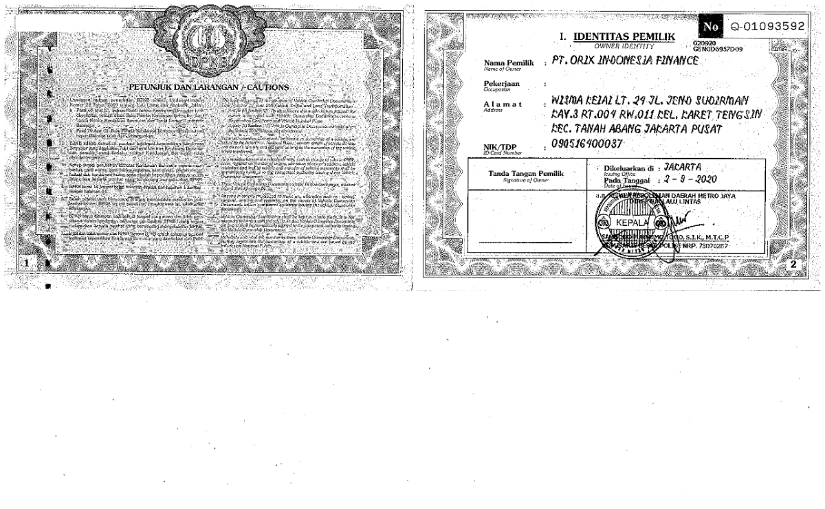 HONDA MOBILIO DD4 1.5 E M CVT CKD