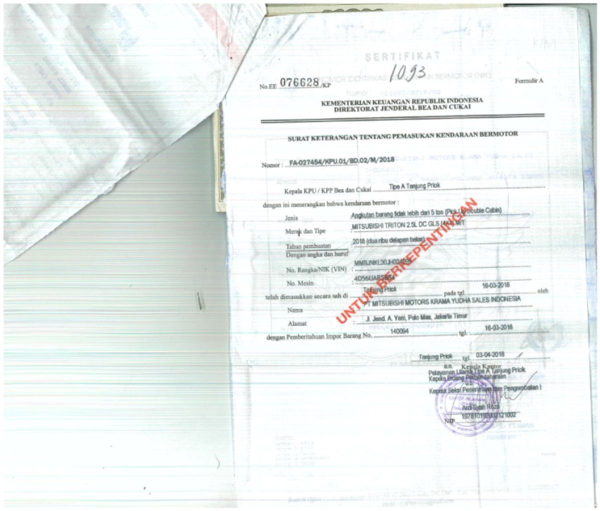 MITSUBISHI DC GLS 4X4