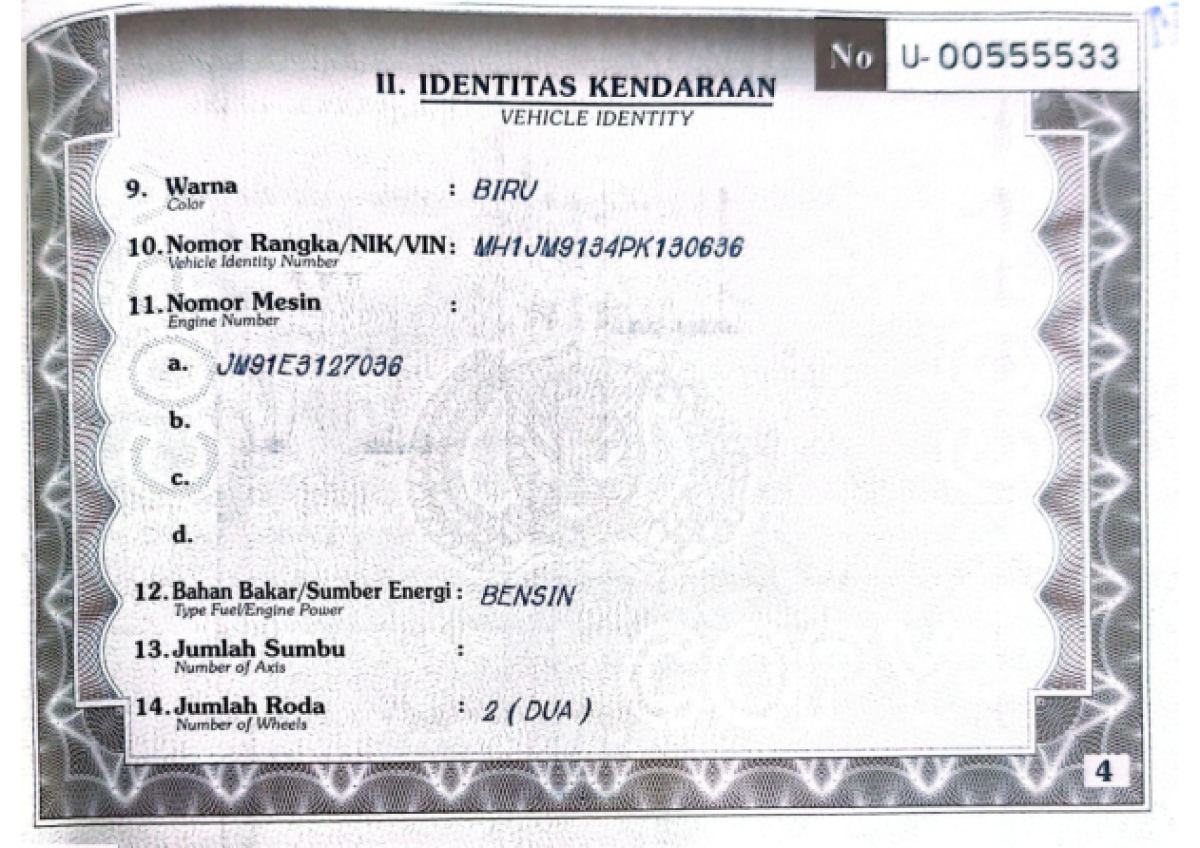 HONDA BEAT CBS FI CW