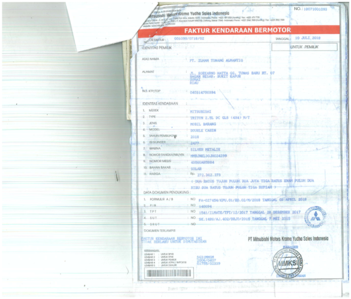 MITSUBISHI DC GLS 4X4