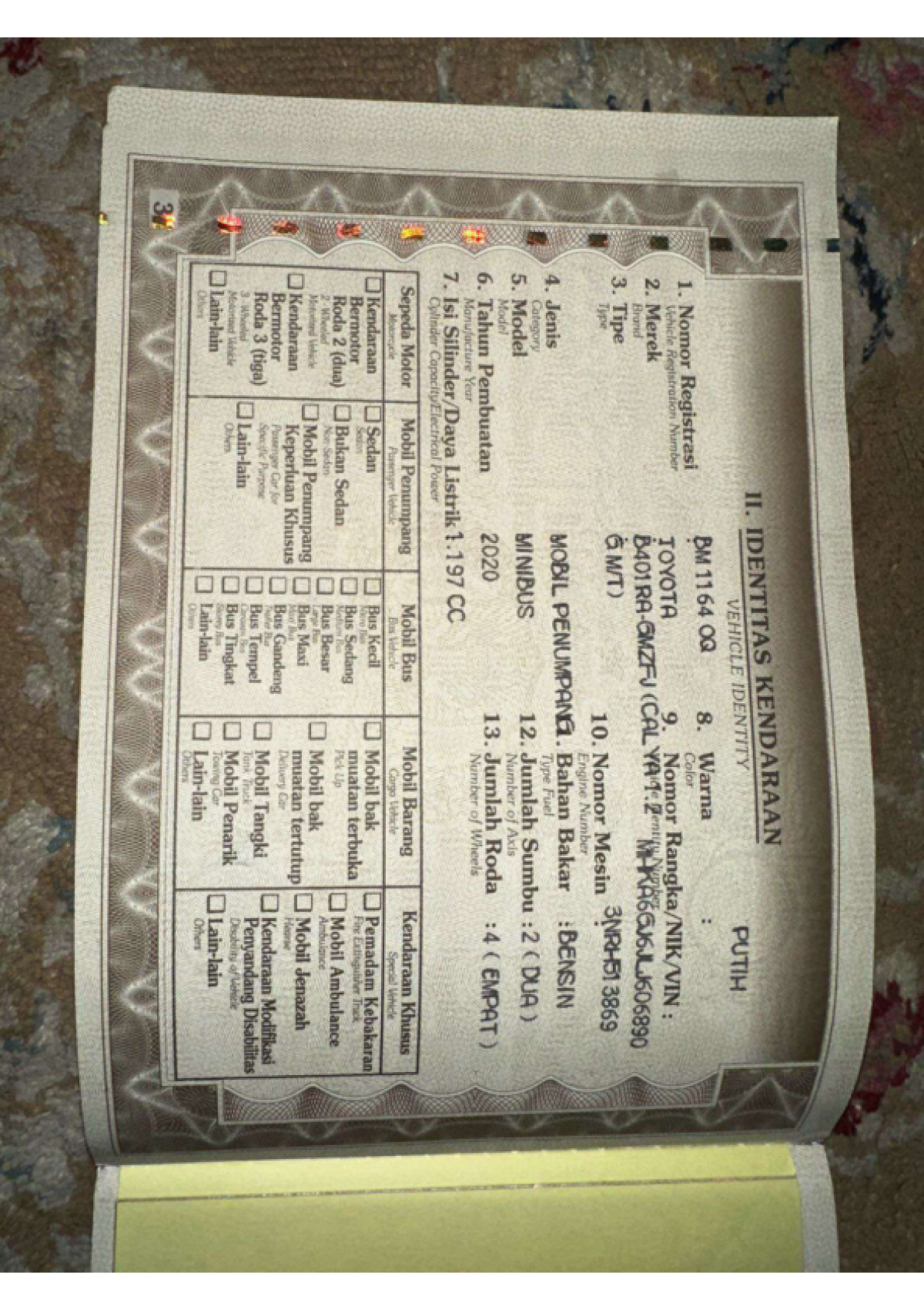 TOYOTA  CALYA  1.2 G M/T