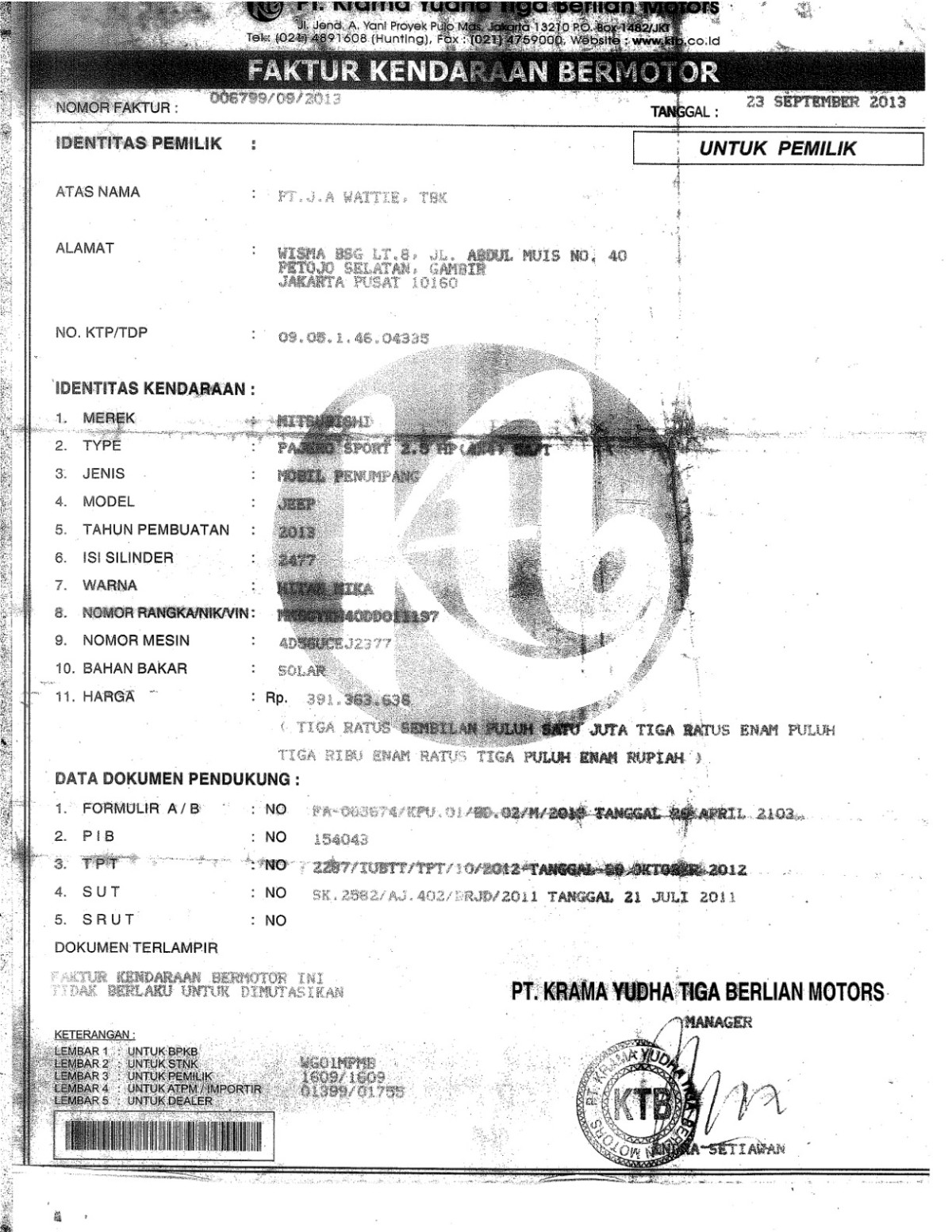 MITSUBISHI PAJERO SPORT