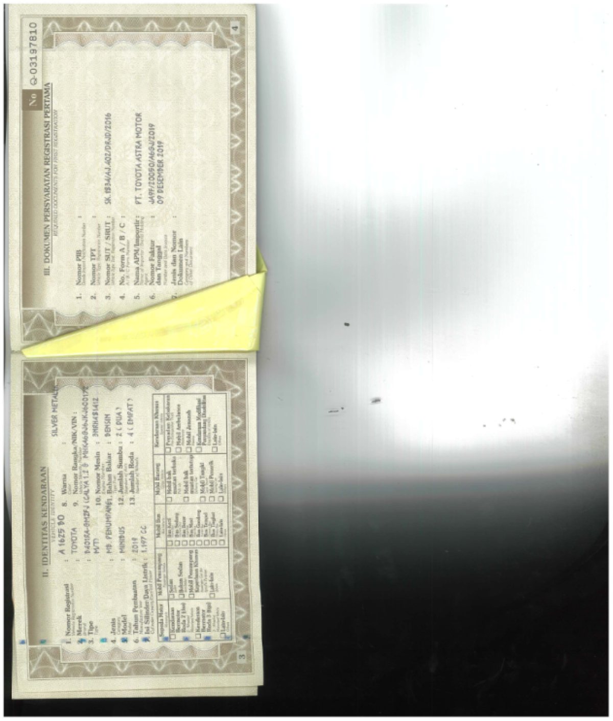 TOYOTA CALYA 1.2 G M/T