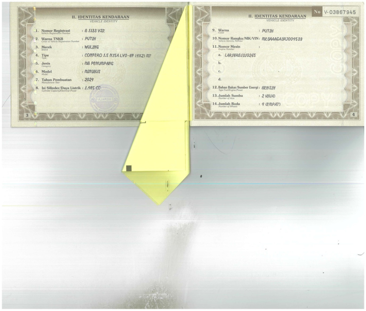 WULING CONFERO 1.5 (4X2)