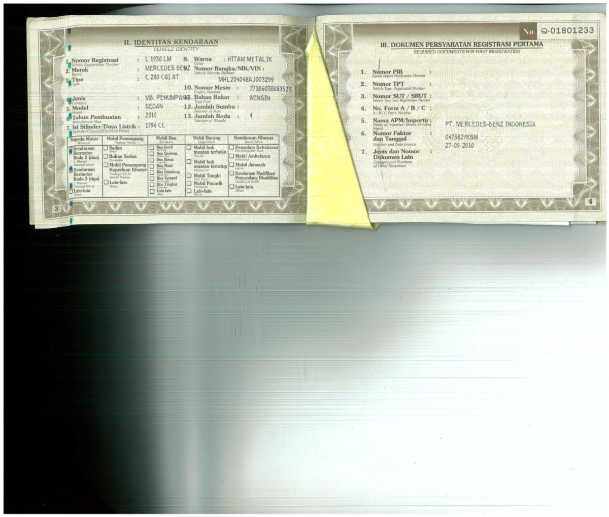 MERCEDES BENZ C 200 CGI