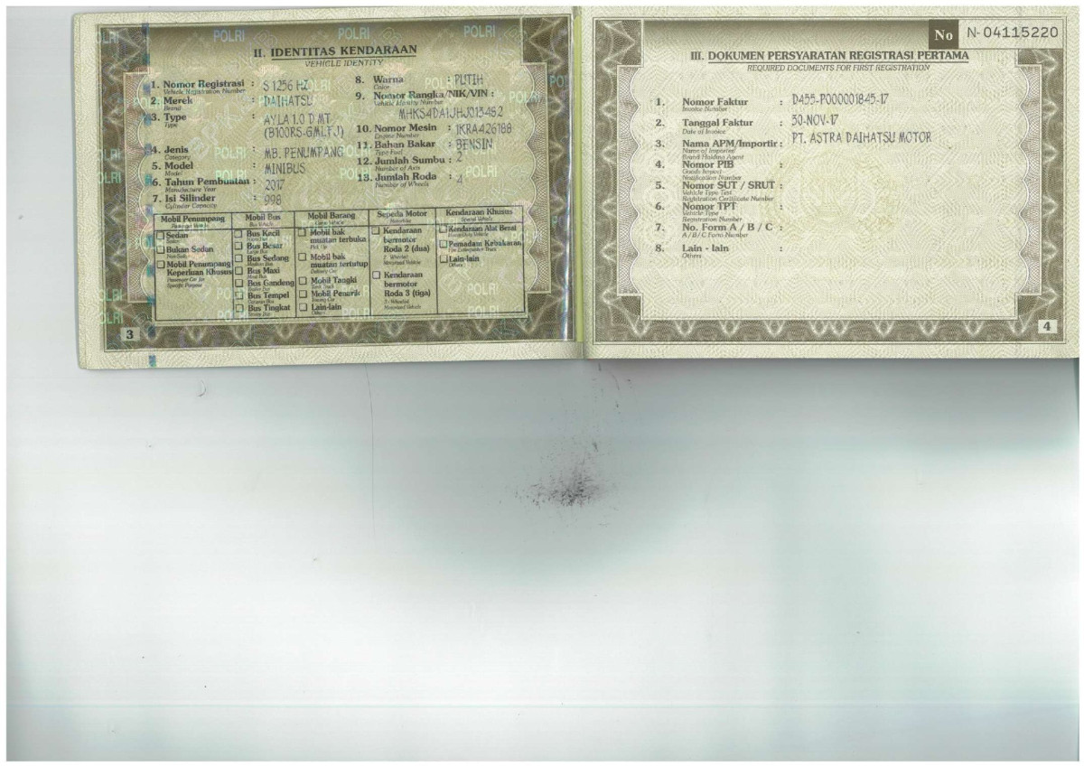 DAIHATSU  AYLA  1.0 D