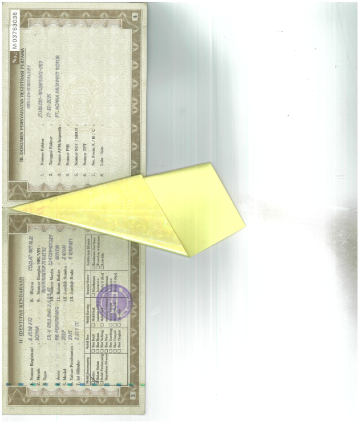 HONDA  CR-V  RM3 2WD 2.4