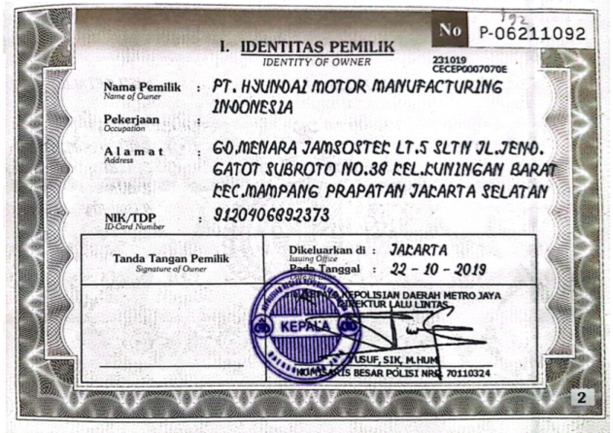 HYUNDAI TUCSON 2.0 2WD