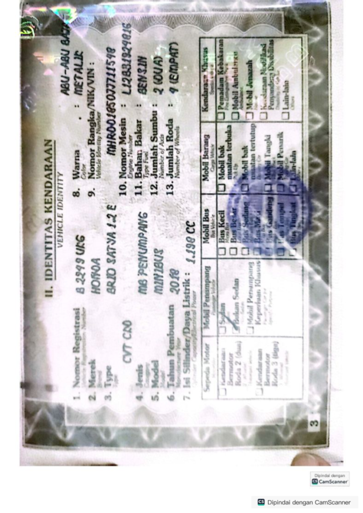 HONDA  BRIO  SATYA 1.2 E