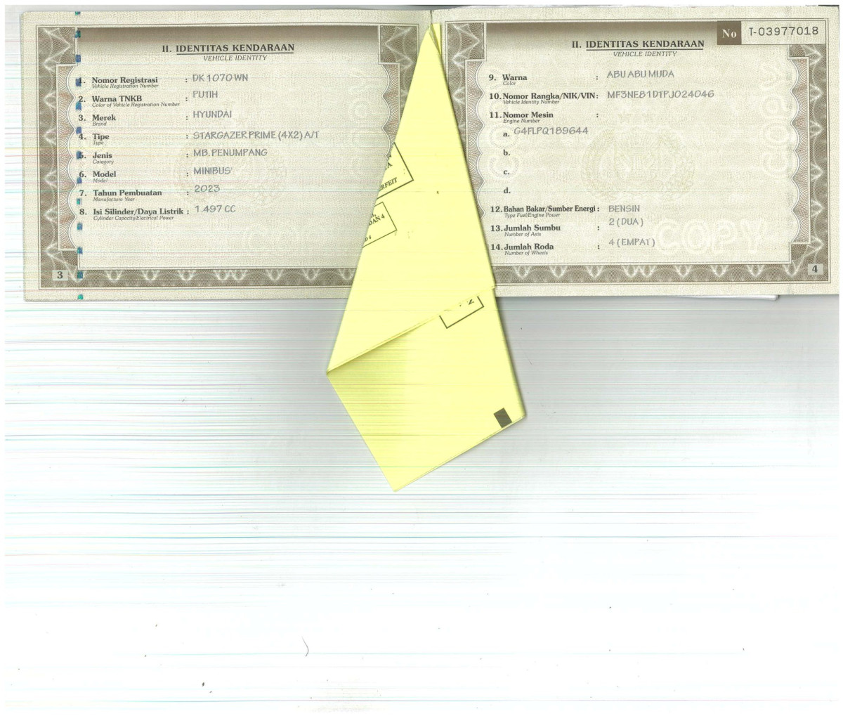 HYUNDAI  STARGAZER  PRIME 4X2