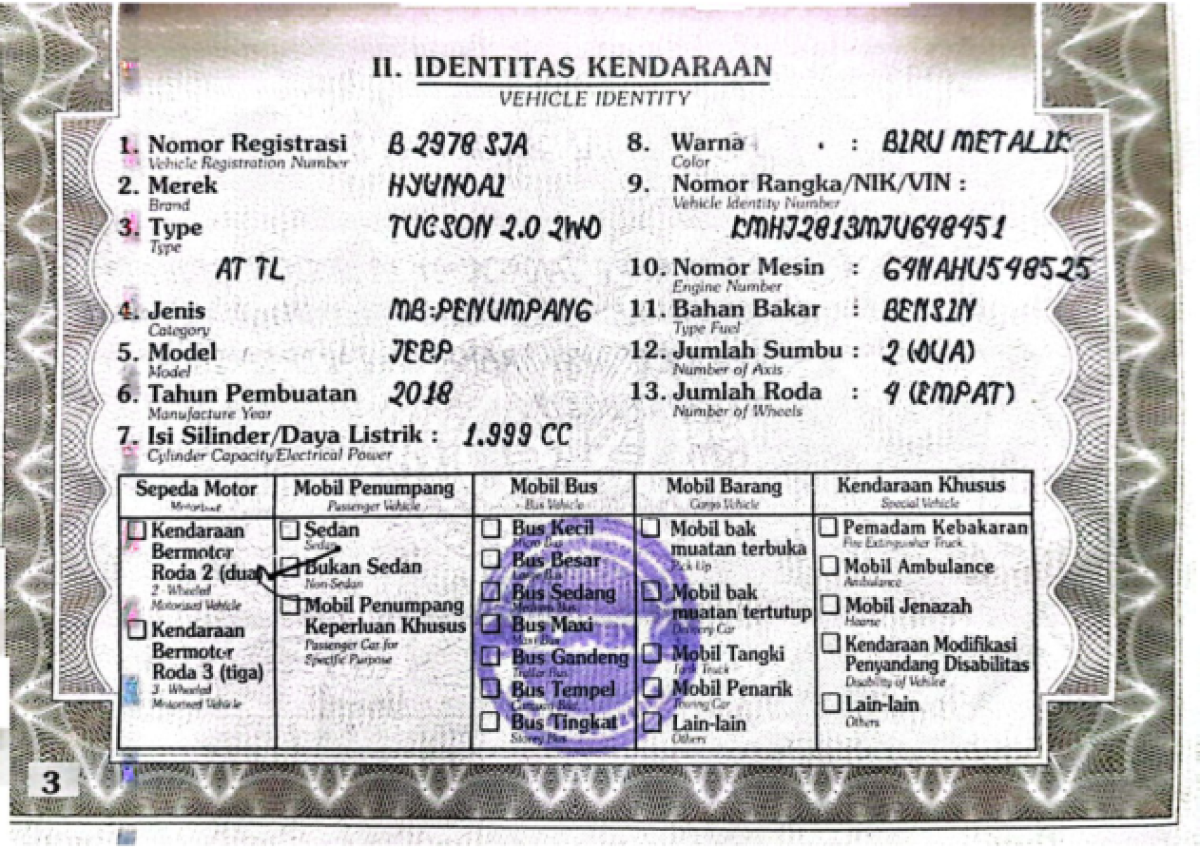 HYUNDAI TUCSON 2.0 2WD