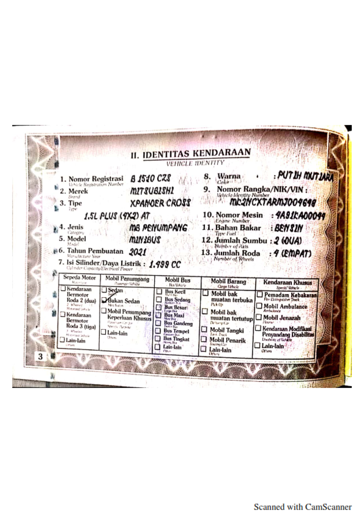 MITSUBISHI XPANDER CROSS 1.5 L