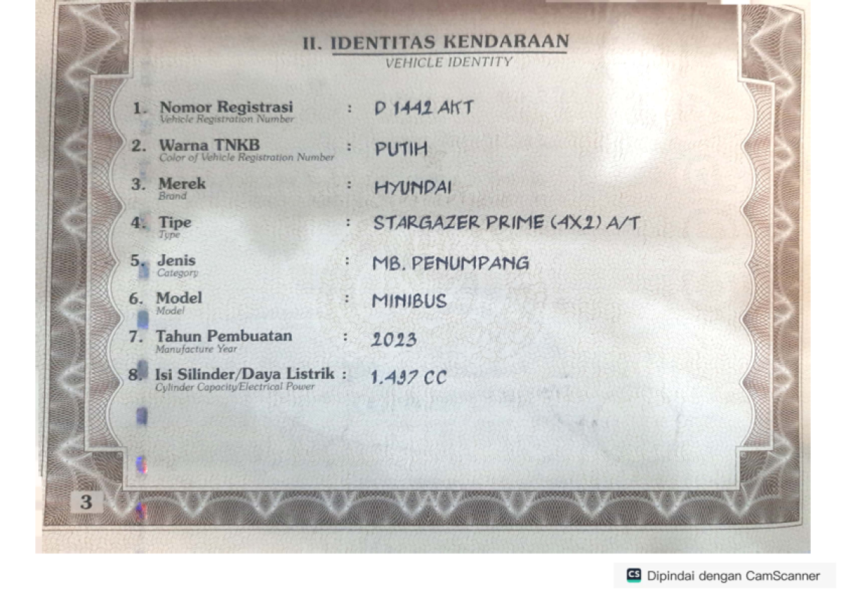 HYUNDAI  STARGAZER  PRIME 4X2