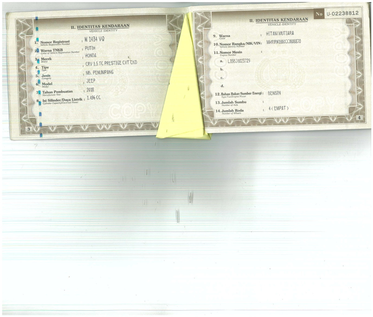 HONDA CR-V 1.5 TC PRESTIGE