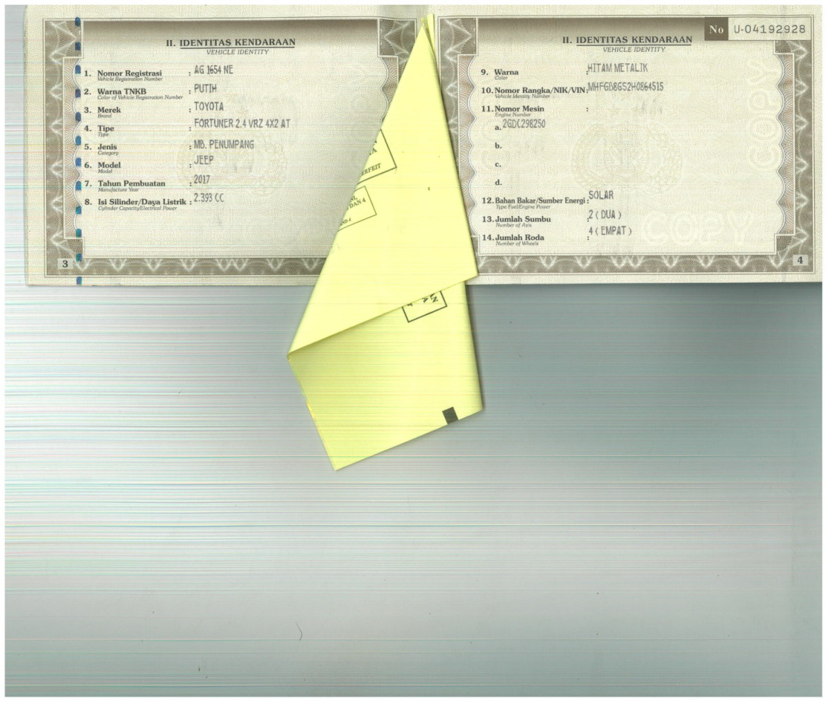 TOYOTA  FORTUNER  2.4 VRZ