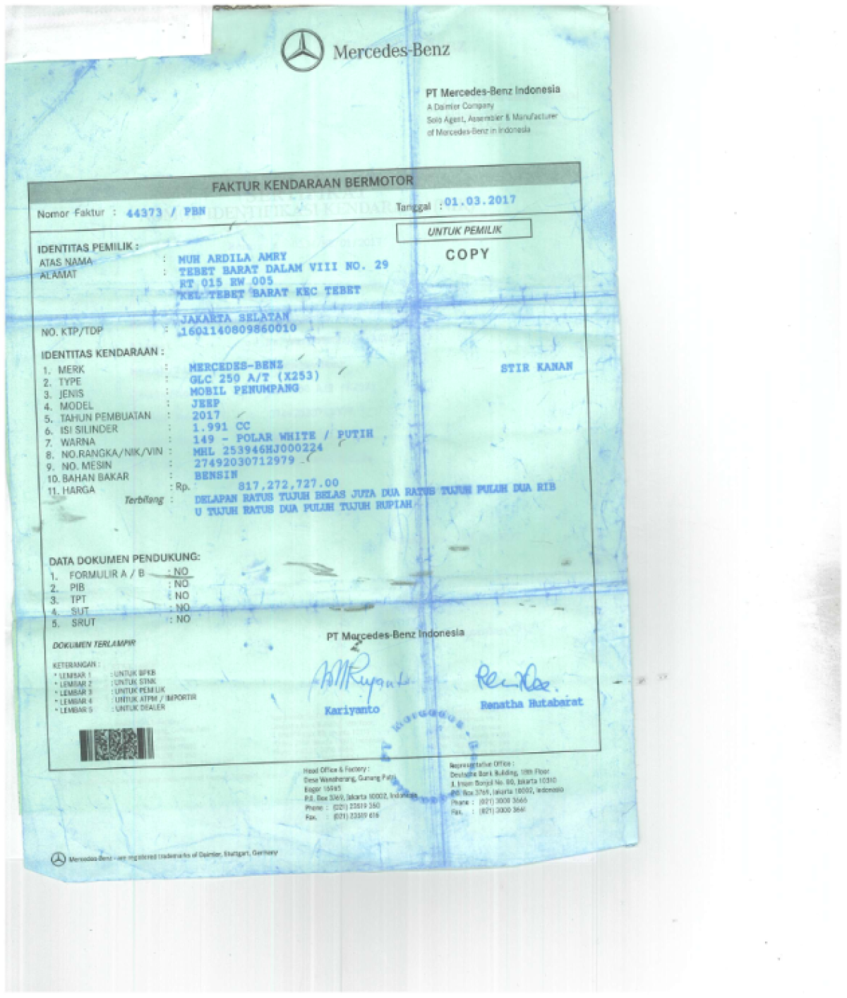 MERCEDES BENZ GLC 250