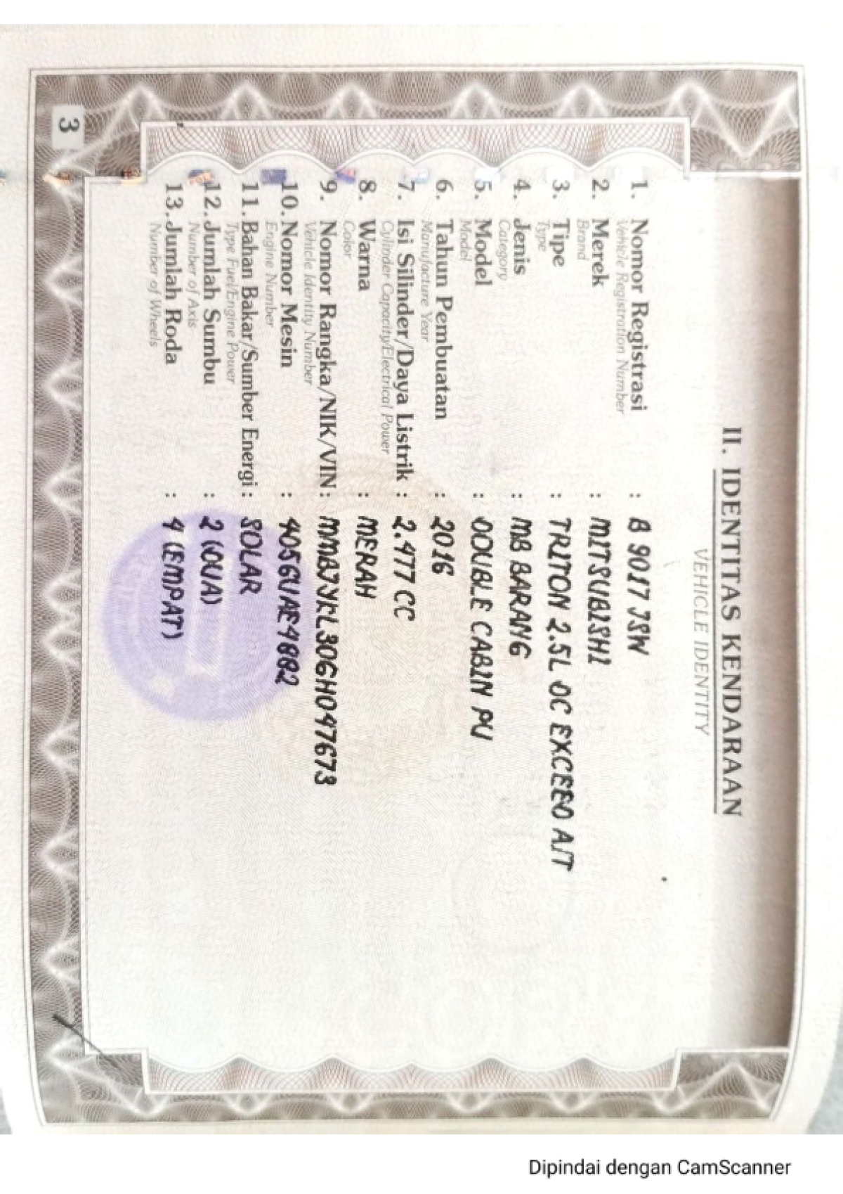 MITSUBISHI DC EXCEED (4X4)