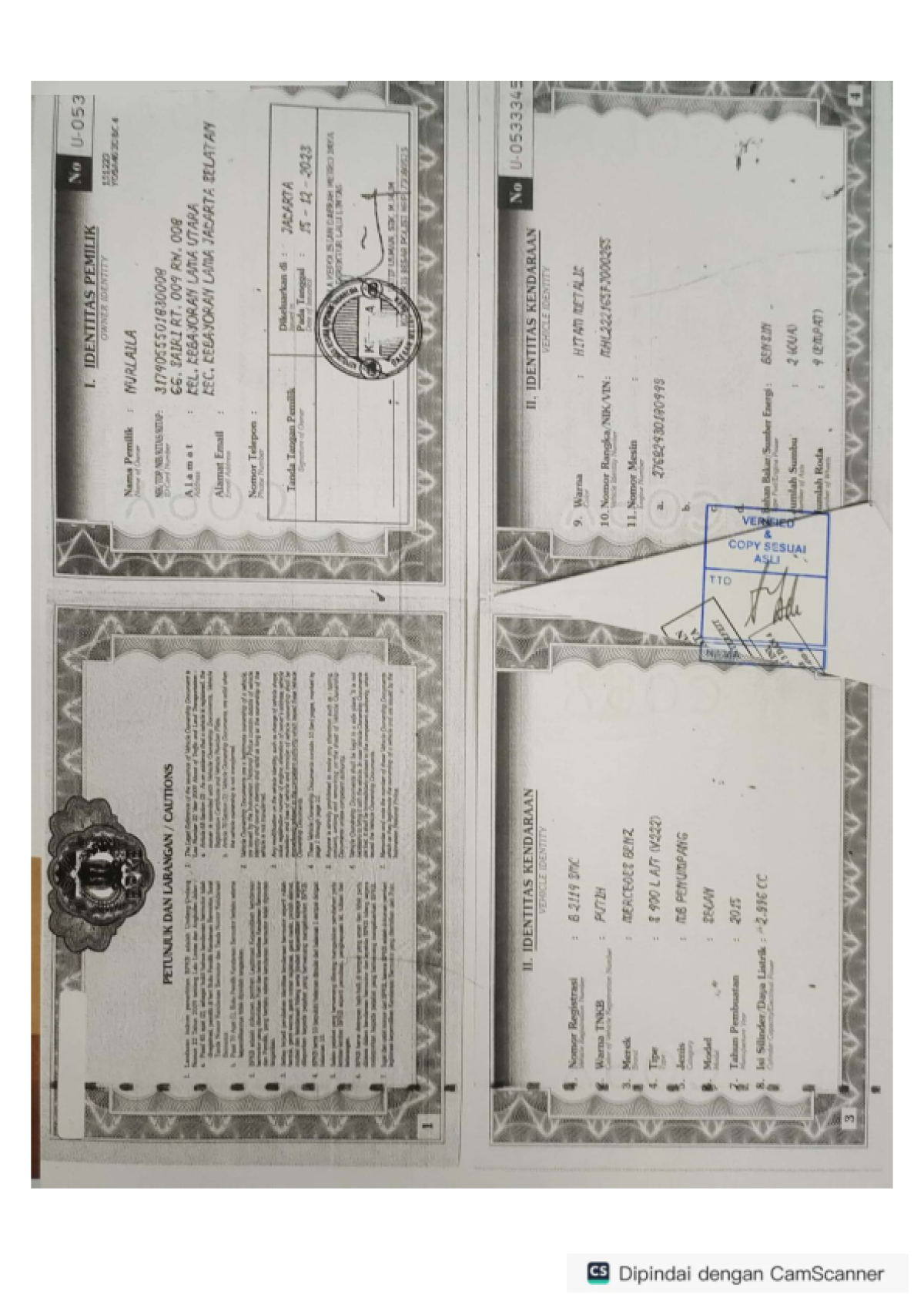 MERCEDES BENZ S400 L