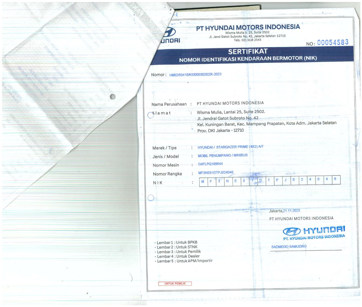 HYUNDAI  STARGAZER  PRIME 4X2