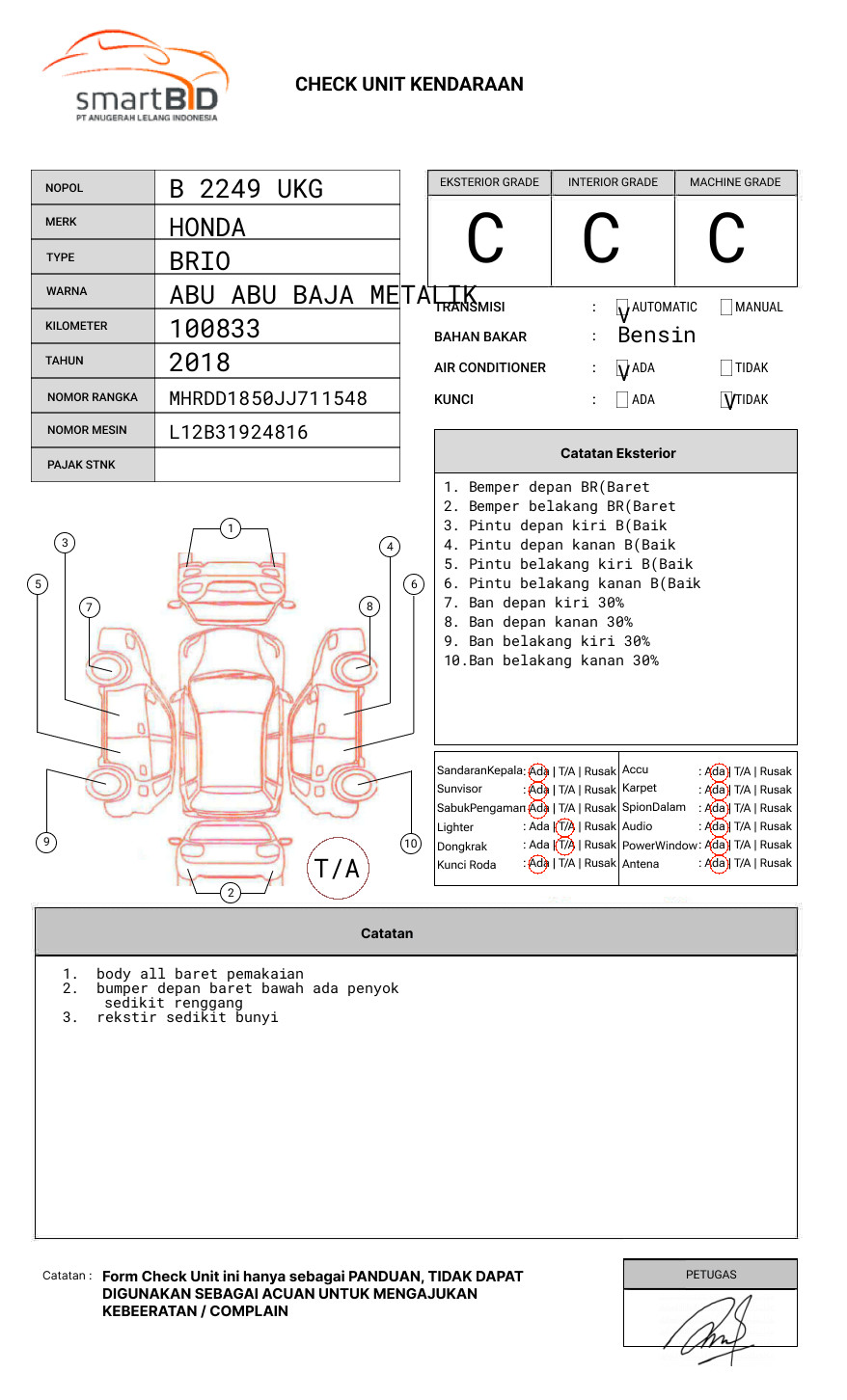 HONDA  BRIO  SATYA 1.2 E