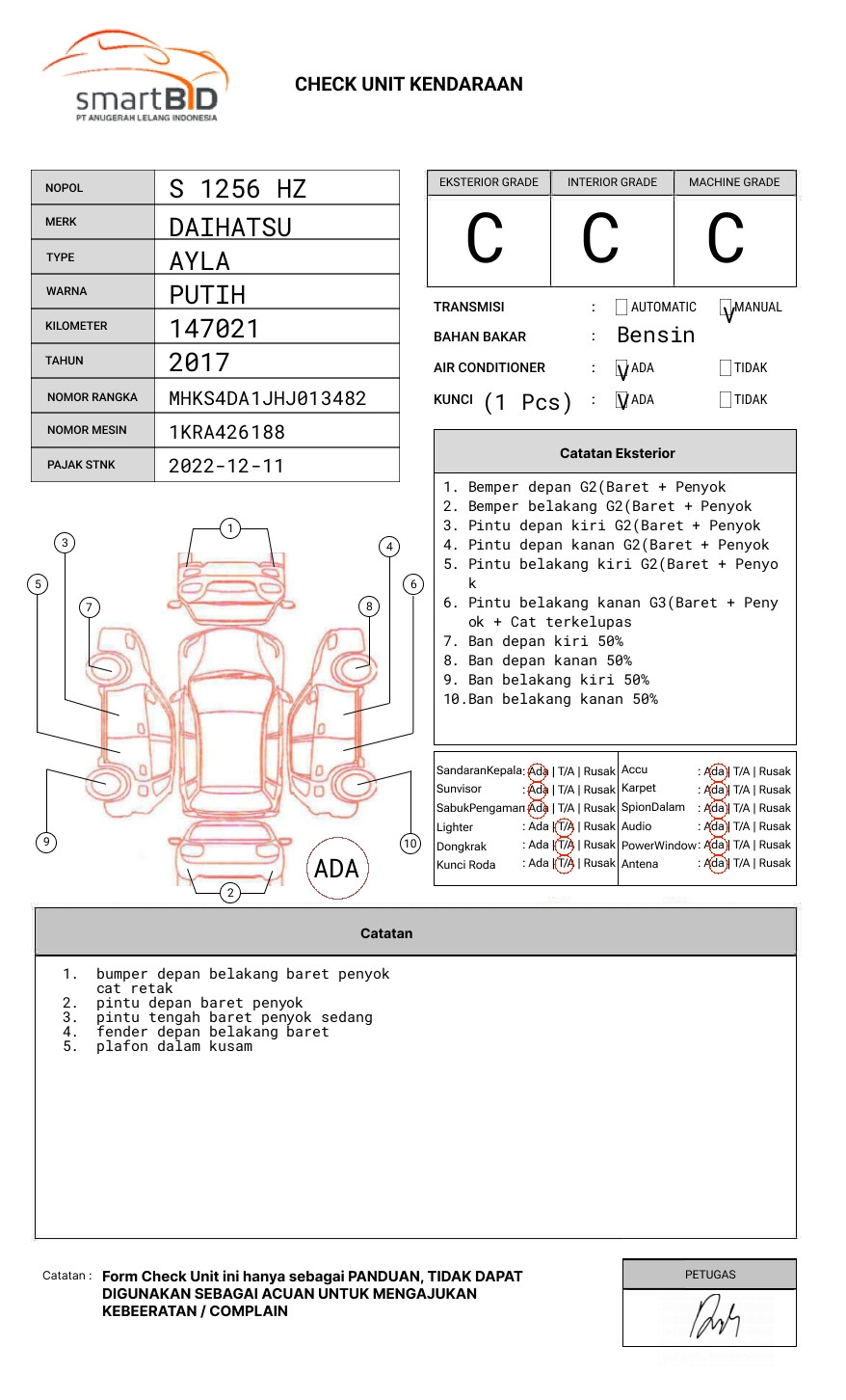 DAIHATSU  AYLA  1.0 D