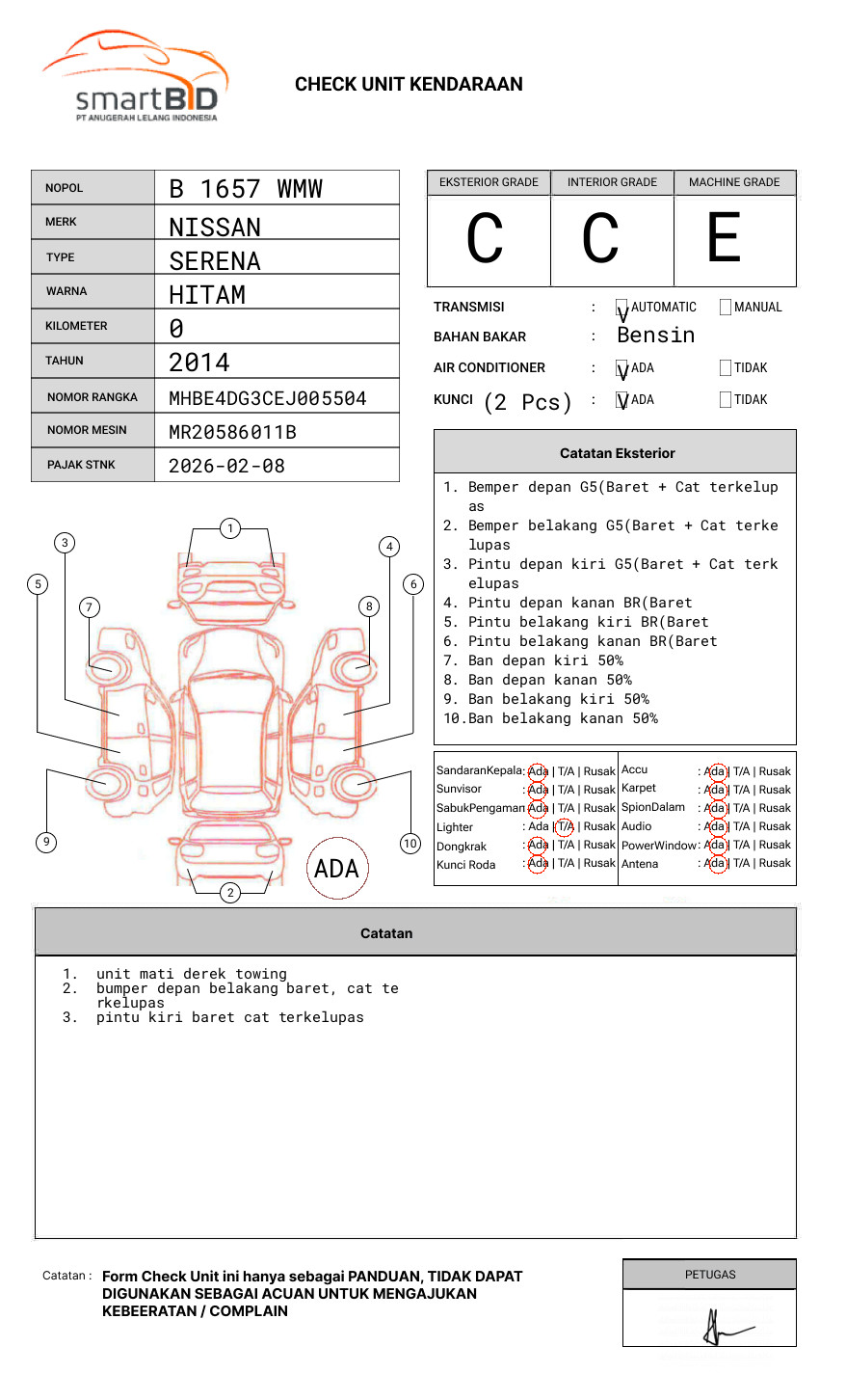 NISSAN SERENA HIGWAY STAR 2.0