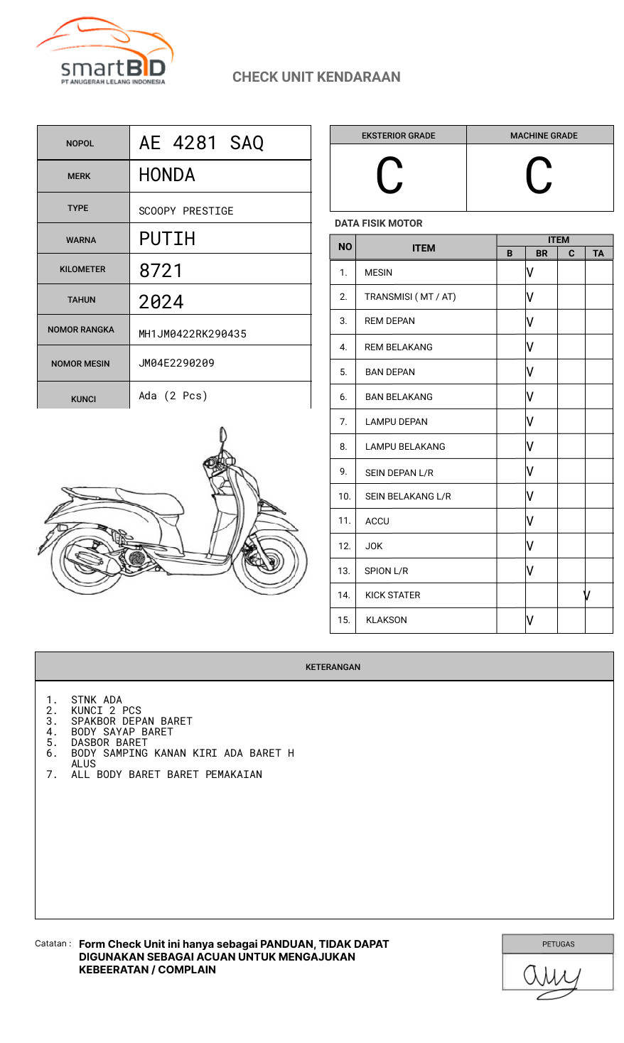 HONDA SCOOPY PRESTIGE