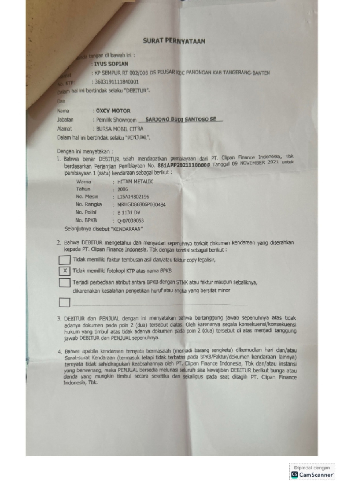 HONDA GD8 1.5 CBU AT