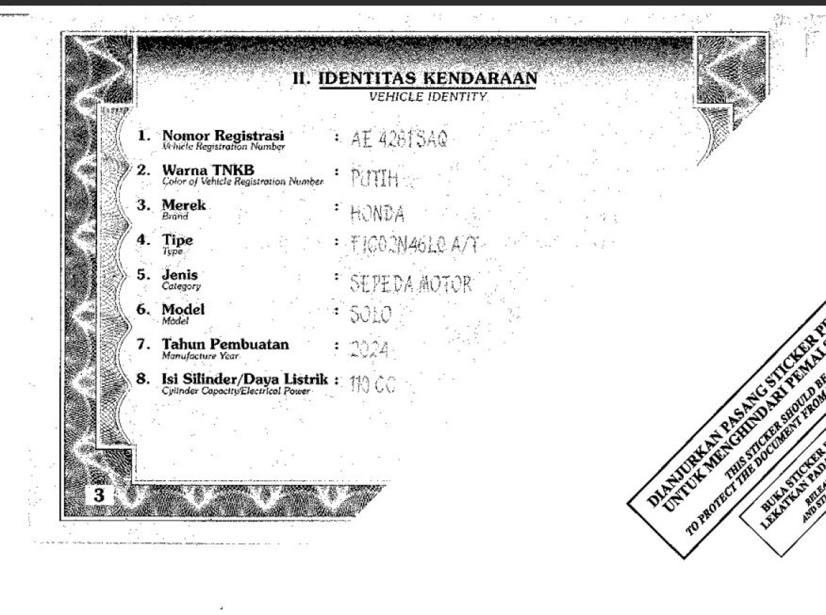 HONDA SCOOPY PRESTIGE